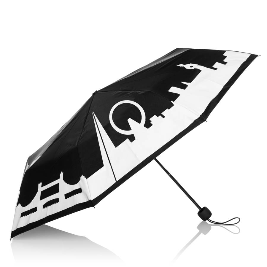 colour changing london skyline umbrella by squid