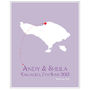 Engaged In Bali Personalised Print, thumbnail 6 of 11