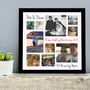 Personalised Ruby Wedding Anniversary Photo Collage, thumbnail 6 of 8