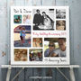 Personalised Ruby Wedding Anniversary Photo Collage, thumbnail 8 of 8
