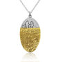 Footprints In The Sand Family Necklace, thumbnail 1 of 3