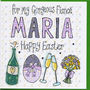 Personalised Fiance Easter Card, thumbnail 1 of 2
