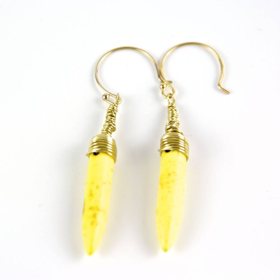 Spike Earrings By Gaamaa