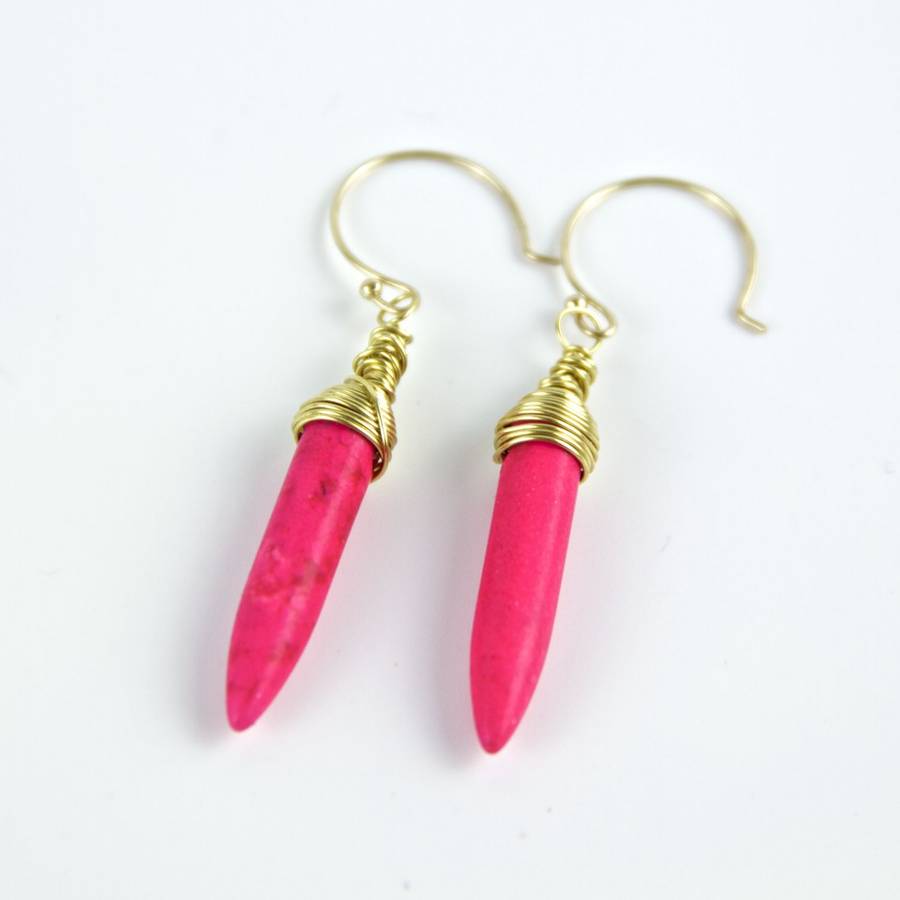 Spike Earrings By Gaamaa