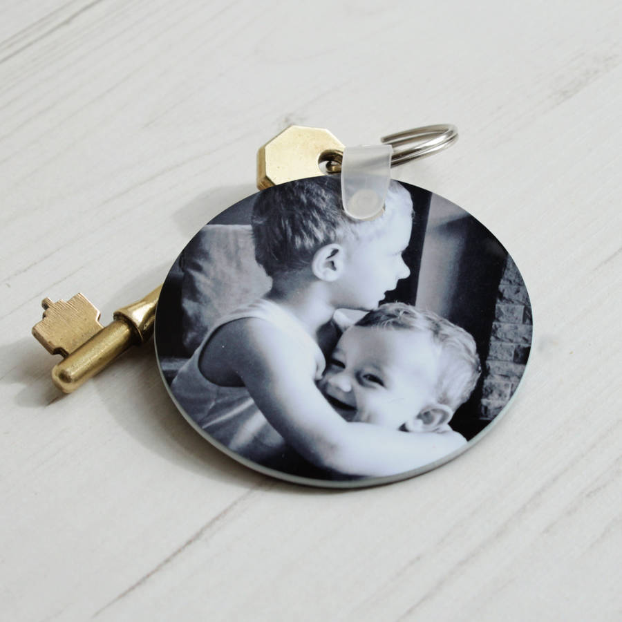 personalised photograph key ring by we love to create ...