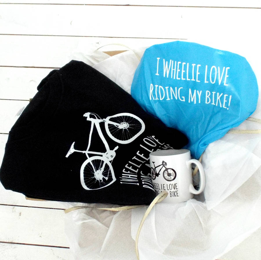 Bike Lover's Gift 'Wheelie Love My Bike' Bike Gift Box By Kelly Connor ...