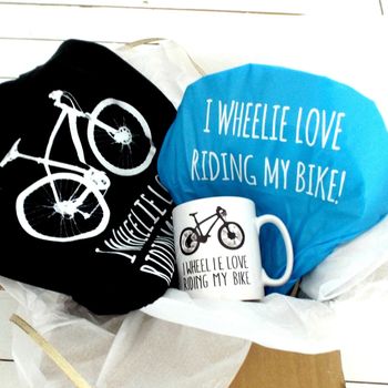 Bike Lover's Gift 'Wheelie Love My Bike' Bike Gift Box By Kelly Connor ...