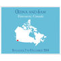 Engaged In Canada Personalised Print, thumbnail 7 of 11