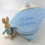 Personalised Blanket With Peter Rabbit Rattle, thumbnail 3 of 11