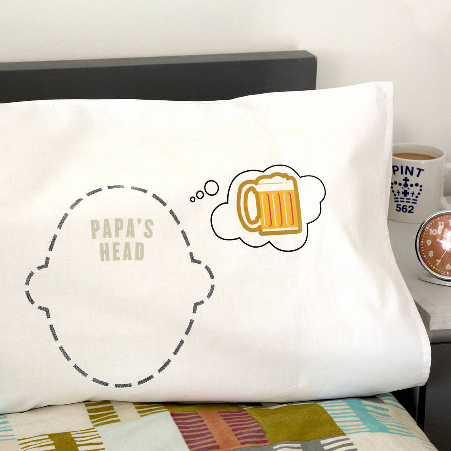 Personalised 'Beer Dreams' Pillowcase For Beer Lovers, 1 of 4