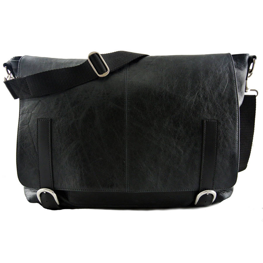 Leather Hybrid Maxi Messenger/Backpack By Debbie MacPherson Atelier