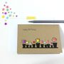 Personalised Happy Birthday Card With Flower Pots, thumbnail 4 of 7