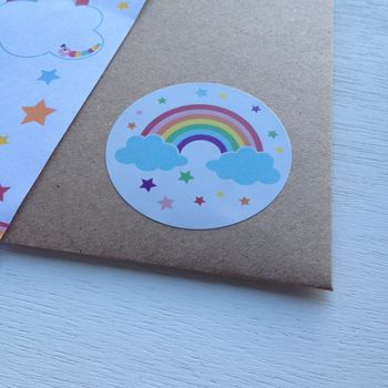Rainbow Fill In 'Happy Birthday' Card, 6 of 6