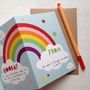 Rainbow Fill In 'Happy Birthday' Card, thumbnail 5 of 6