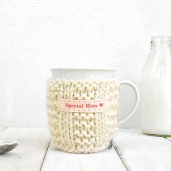 Personalised Knitted Mug Cosy, 3 of 8