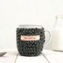 Personalised Knitted Mug Cosy, thumbnail 1 of 8