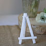 Mini White Wooden Easel – Pack Of Three, thumbnail 3 of 4