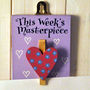 'This Week's Masterpiece' Wooden Peg, thumbnail 1 of 2