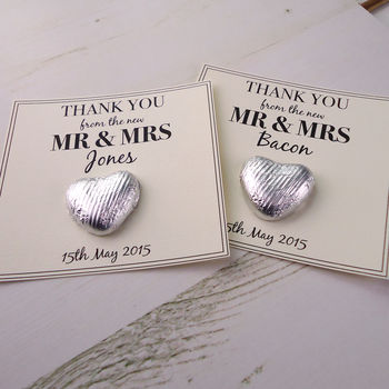 Personalised Save The Date Wedding Favour, 2 of 6