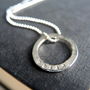 Sterling Silver Sentiment Ring Charms, thumbnail 1 of 10