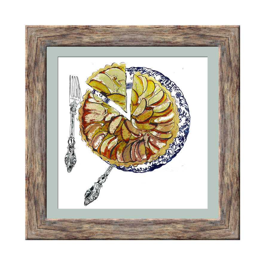 Apple Tart Plate Limited Edition Print, 1 of 2