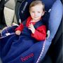 Personalised Harlequin Trim Blanket In Three Sizes, thumbnail 11 of 12