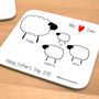 Personalised Sheep Coaster, thumbnail 1 of 4