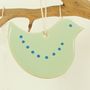 Ceramic Chick / Robin / Heart Hanging Decoration, thumbnail 4 of 12