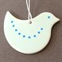 Ceramic Chick / Robin / Heart Hanging Decoration, thumbnail 8 of 12