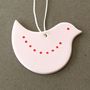 Ceramic Chick / Robin / Heart Hanging Decoration, thumbnail 9 of 12