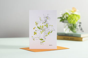 Set Of Six Floral Notecards, 2 of 6