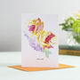 Set Of Six Floral Notecards, thumbnail 5 of 6