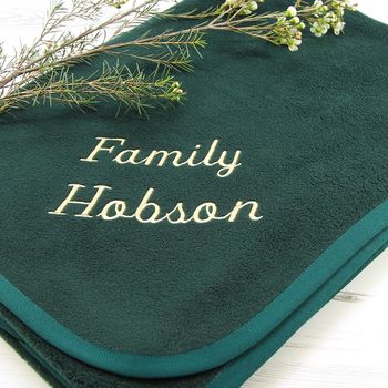 Personalised Family Blanket, 2 of 12