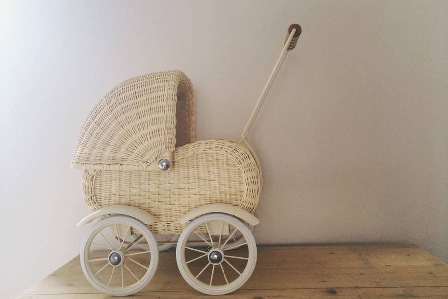 cane dolls prams