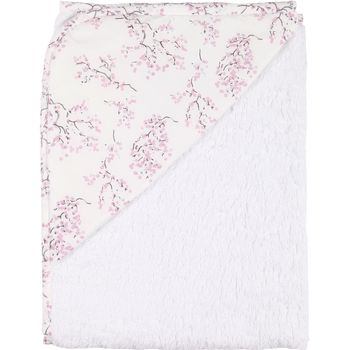 GIrls Fabric Trim Hooded Towel, 4 of 4