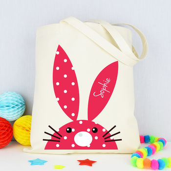 Personalised 'Rabbit' Tote Bag, 3 of 3