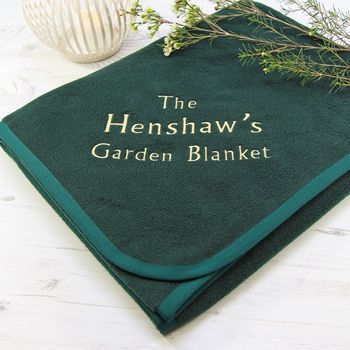 Personalised Garden Blanket, 2 of 9