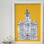 Liver Building, Liverpool Print, thumbnail 2 of 11