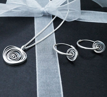 Silver Spiral Pendant, 6 of 8