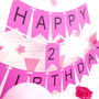Personalised Birthday Party Bunting Decoration, thumbnail 5 of 11