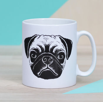 'What The Pug?' Ceramic Mug, 2 of 3