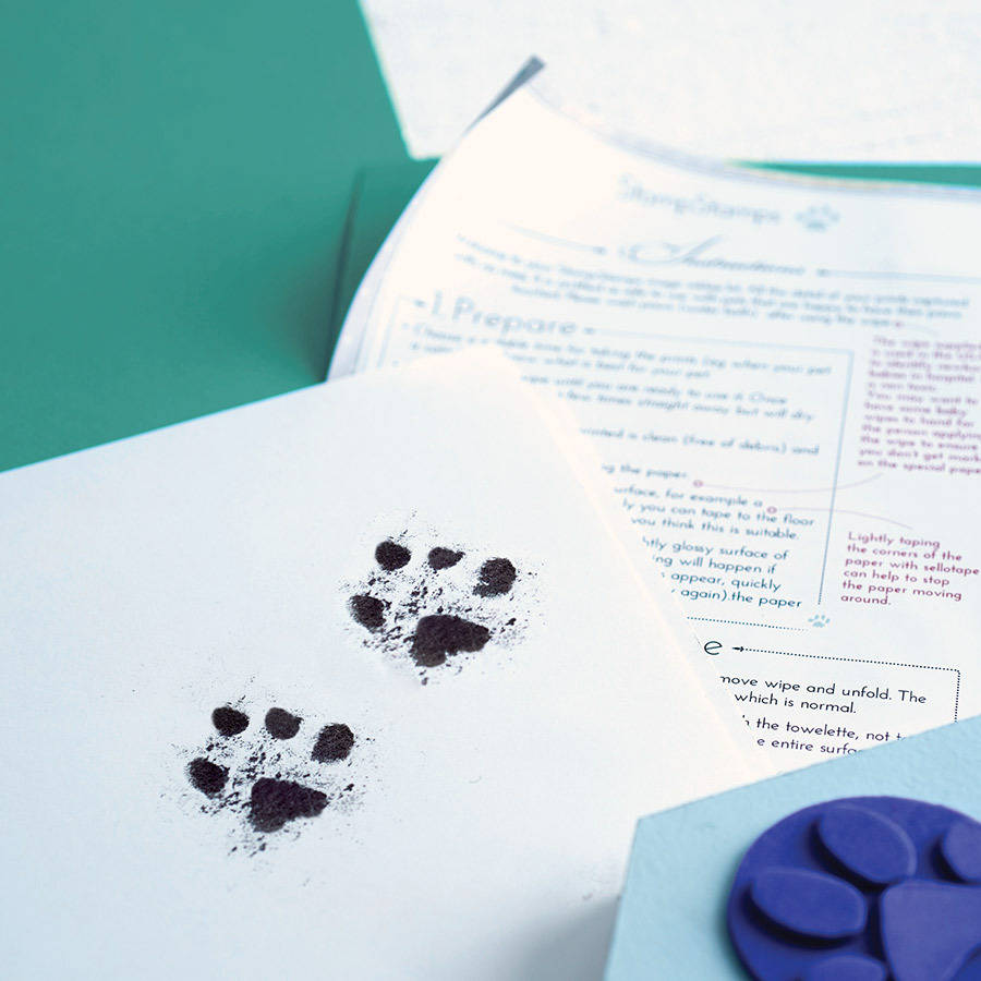 Paw print outlet kits