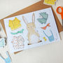 Dress Up A Rabbit Card, thumbnail 8 of 12