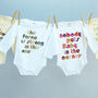'The Force Is Strong In This One' Film Quote Babygrow, thumbnail 6 of 11
