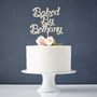 Personalised Baked By Wooden Cake Topper, thumbnail 1 of 5