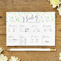Baby Shower Prediction Cards Pack Of Eight, thumbnail 1 of 4