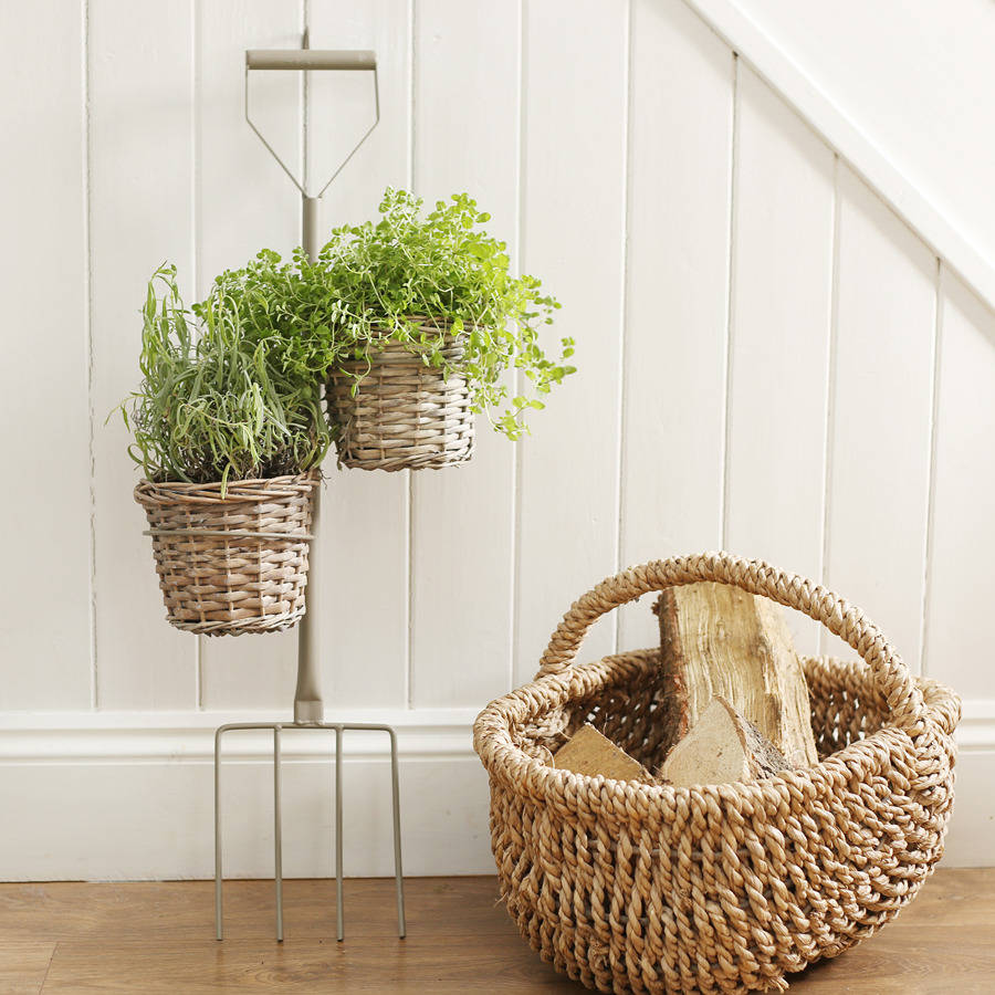 Personalised Plant Pots And Herb Planters Notonthehighstreet Com Large Garden Fork Planter Gardening Gift
