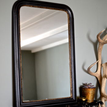 Gold Edged Vintage Wall Mirror, 2 of 3