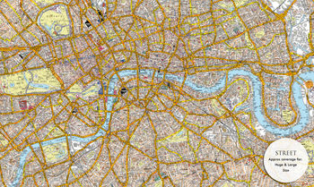 A To Z Canvas Map London, 6 of 10