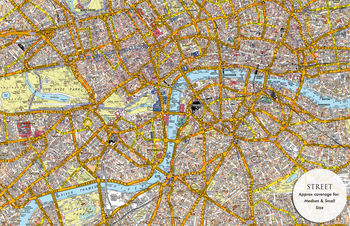 A To Z Canvas Map London, 7 of 10